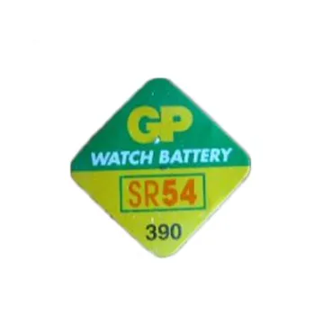 GP ΜΠΑΤΑΡΙΕΣ ΡΟΛΟΓΙΟΥ SR54/LR54/390/SR1130/AG10 1.55V 70mAh SILVER OXIDE 1 ΤΕΜ. 10/BLISTER