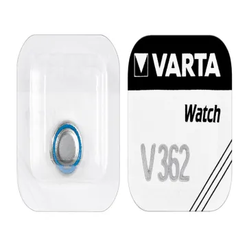 VARTA ΜΠΑΤΑΡΙΕΣ ΡΟΛΟΓΙΟΥ 362/SR58/LR58/V362/SR721/162/AG11 1.55 21mAh SILVER OXIDE 1 ΤΕΜ. 10/BLISTER