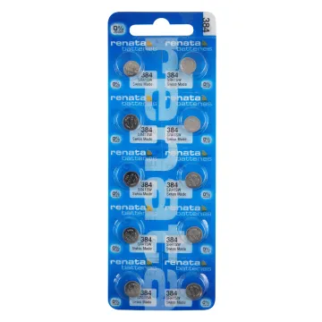 RENATA ΜΠΑΤΑΡΙΕΣ ΡΟΛΟΓΙΟΥ 384/SR41/392/G3/AG3 1.55V 45mAh SILVER OXIDE 1 ΤΕΜ. 10/BLISTER