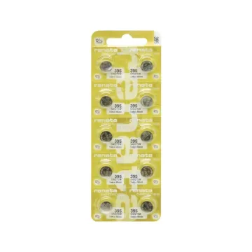 RENATA ΜΠΑΤΑΡΙΕΣ ΡΟΛΟΓΙΟΥ MP-E 395/SR57/SR927SW/G7/AG7 1.55V 55mAh SILVER OXIDE 1 ΤΕΜ. 10/BLISTER