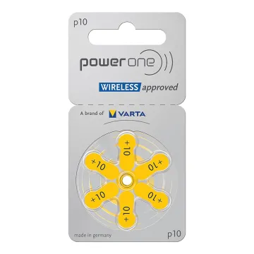 VARTA POWER ONE ΜΠΑΤΑΡΙΕΣ ΑΚΟΥΣΤΙΚΩΝ ΒΑΡΗΚΟΪΑΣ SIZE 10/PR70/ZA10/PR10 1.45V mAh 6/BLISTER