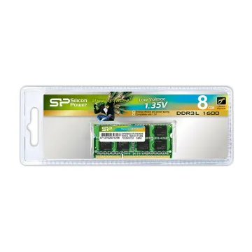 SILICON POWER ΜΝΗΜΗ DDR3L 1600 CL11 LOW VOLTAGE SO-DIMM 1.35V 8GB 512Mx8 SR 1600MHz SP008GLSTU160N02