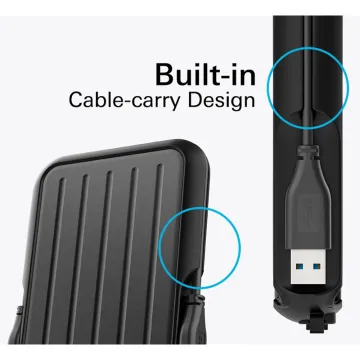 SILICON POWER HDD 2TB ΕΞΩΤΕΡΙΚΟΣ ΣΚΛΗΡΟΣ ΔΙΣΚΟΣ USB-A 3.2 ARMOR A66 MIL-STD 810F RUGGED BLACK