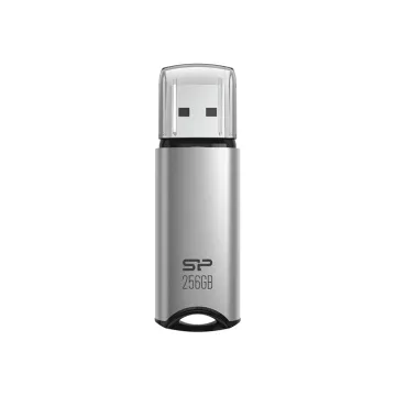 SILICON POWER USB FLASH DRIVE 256GB USB-A 3.2 MARVEL M02 SP256GBUF3M02V1S SILVER