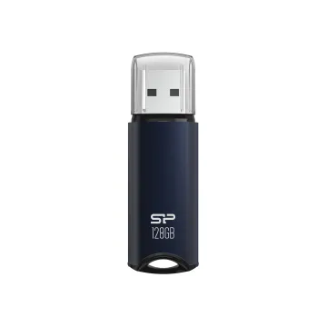 SILICON POWER USB FLASH DRIVE 128GB USB-A 3.2 MARVEL M02 SP128GBUF3M02V1B BLUE