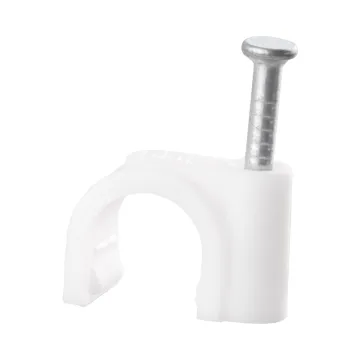 HYPER-FIX ΡΟΚΑ ΓΙΑ ΔΙΑΜΕΤΡΟ ΚΑΛΩΔΙΟΥ 10mm ΥΨΟΣ 11.4mm - ΚΑΡΦΙ 2.30x23mm ΑΣΠΡΟ - ΚΟΥΤΙ 100 ΤΕΜ