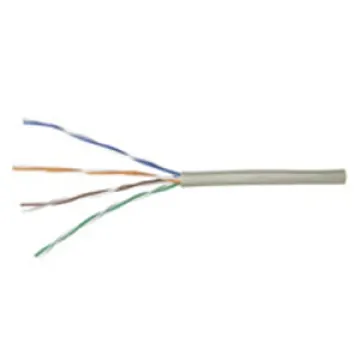 ΚΑΛΩΔΙΟ ΔΙΚΤΥΟΥ UTP CAT5 PVC ΡΟΛΟ 100m ΓΚΡΙ 4x2xAWG24/ΕΣ.ΚΑΛ-CCA