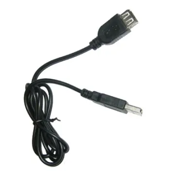 ΚΑΛΩΔΙΟ Η/Υ USB-A(A-MALE)->USB-A(A-FEMALE)USB-A2.0 1m BLACK