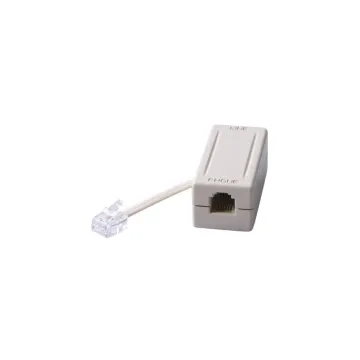 ΦΙΛΤΡΟ PSTN ADSL ΤΗΛΕΦΩΝΙΚΗΣ ΓΡΑΜΜΗΣ RJ11 ΑΣΠΡΟ