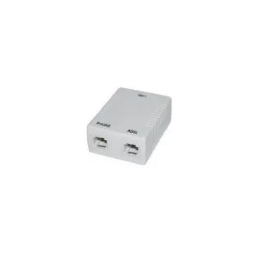 ΦΙΛΤΡΟ ΚΑΙ SPLITTER ISDN ADSL ΤΗΛΕΦΩΝΙΚΗΣ ΓΡΑΜΜΗΣ ΣΕ ΤΗΛΕΦΩΝΙΚΗΣ ΓΡΑΜΜΗΣ RJ11 ΚΑΙ MODEM ΑΣΠΡΟ