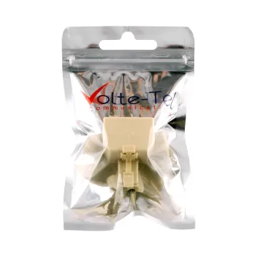 VOLTE-TEL ΤΑΦ-SPLITTER ΤΗΛΕΦΩΝΟΥ RJ45 (ΑΡΣΕΝΙΚΟ) ΣΕ 2 RJ45 (ΘΗΛΥΚΟ) ΕΚΡΟΥ