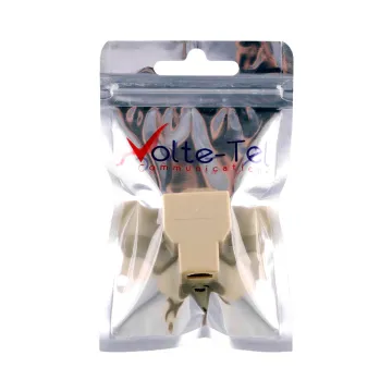 VOLTE-TEL ΤΑΦ-SPLITTER ΤΗΛΕΦΩΝΟΥ RJ11 (ΘΗΛΥΚΟ) ΣΕ 2 RJ11 (ΘΗΛΥΚΟ) ΕΚΡΟΥ
