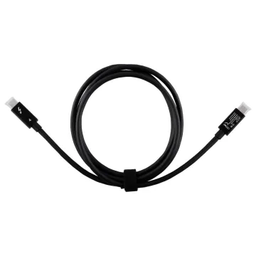 NSP N22 USB-C TO USB-C THUNDERBOLT 4.0 PD 100W/40GP/8K 60HZ/ 8K DUAL CHANNEL 4K 1.5m BLACK