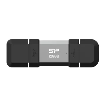 SILICON POWER USB-C FLASH DRIVE 128GB 200MB/s USB-A 3.2+OTG C51 SP128GBUC3C51V1S