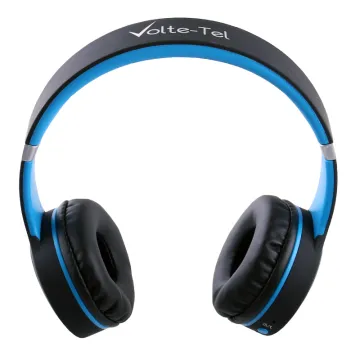 VOLTE-TEL STEREO BLUETOOTH HEADPHONES V SOUND PRO VT900 BLACK-BLUE