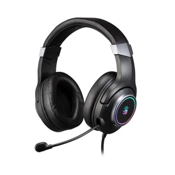 BLOODY STEREO USB ΕΝΣΥΡΜΑΤΑ ΑΚΟΥΣΤΙΚΑ G350 WIRED RGB HEADPHONES BLACK GR