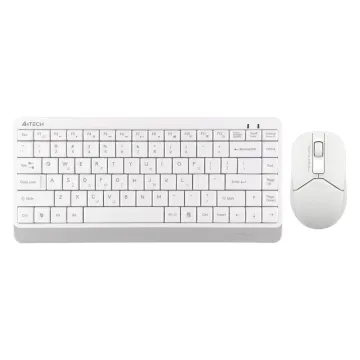 A4 TECH FSTYLER COMBO FG1112S ΑΣΥΡΜΑΤΟ ΠΛΗΚΤΡΟΛΟΓΙΟ Η/Υ USB FGK-11 EN/GR + ΑΣΥΡΜΑΤΟ ΠΟΝΤΙΚΙ FG12S ΑΘΟΡΥΒΟ CLICK WHITE GR