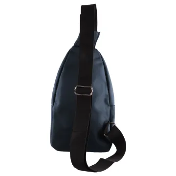 NSP N122 CASUAL ΤΣΑΝΤΑΚΙ ΑΔΙΑΒΡΟΧΟ CROSSBODY 8L SOFT ΥΦΑΣΜΑΤΙΝΟ BLUE