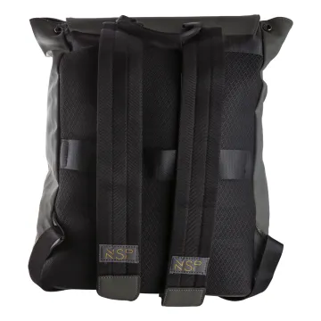 NSP N101 ALL SEASON ΤΣΑΝΤΑ ΠΛΑΤΗΣ/BACKPACK ΜΕ ΘΗΚΗ LAPTOP 16in/29L ΔΕΡΜΑΤΙΝΗ ΑΔΙΑΒΡΟΧΗ GREEN