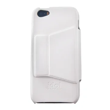 IDOL 1991 FACE-BOOK ΘΗΚΗ 3 IN 1 LEATHER IPHONE SE/5S WHITE