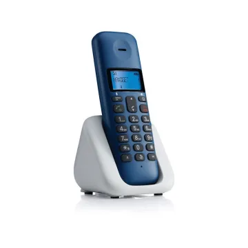 ΑΣΥΡΜΑΤΟ ΤΗΛΕΦΩΝΟ MOTOROLA T301 ΜΕ ΑΝΟΙΧΤΗ ΑΚΡΟΑΣΗ ROYAL BLUE/GREY GR