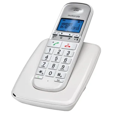 ΑΣΥΡΜΑΤΟ ΤΗΛΕΦΩΝΟ MOTOROLA S3001 ΜΕ ΜΕΓΑΛΑ ΠΛΗΚΤΡΑ ΑΝΟΙΧΤΗ ΑΚΡΟΑΣΗ ΑΣΠΡΟ GR