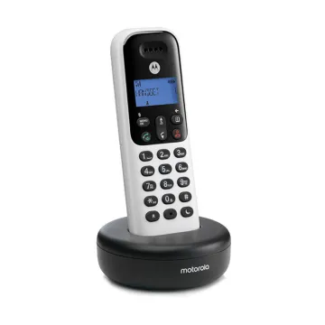 ΑΣΥΡΜΑΤΟ ΤΗΛΕΦΩΝΟ MOTOROLA T501+ ΑΝΟΙΧΤΗ ΑΚΡΟΑΣΗ ΑΣΠΡΟ GR