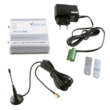 VOLTE-TEL GSM BOX FCT-5 SMS ΣΥΝΔΕΣΗ ΤΗΛΕΦΩΝΙΚΟΥ ΚΕΝΤΡΟΥ+ΣΥΝΑΓΕΡΜΟΥ