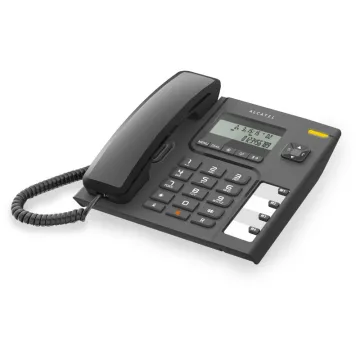 ΕΝΣΥΡΜΑΤΟ ΤΗΛΕΦΩΝΟ ΨΗΦΙΑΚΟ ALCATEL T56 ΜΑΥΡΟ ΜΕ ΑΝΑΓΝΩΡΙΣΗ ΚΛΗΣΕΩΝ GR