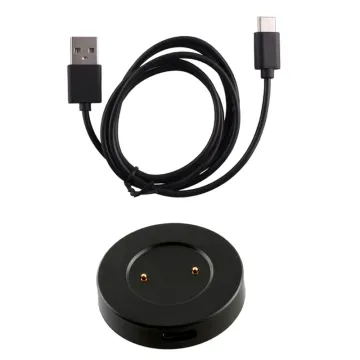 VOLTE-TEL ΒΑΣΗ ΦΟΡΤΙΣΗΣ + ΚΑΛΩΔΙΟ USB-A TO USB-C ΓΙΑ HUAWEI WATCH GT 2 / GT ACTIVE B19 / MAGIC BLACK
