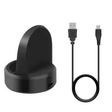 VOLTE-TEL ΒΑΣΗ ΦΟΡΤΙΣΗΣ+MICRO USB ΓΙΑ SAMSUNG WATCH GEAR (R600/R760/R800/R805/R810/ R815/R820/R825/R830/R835/R500) BLACK