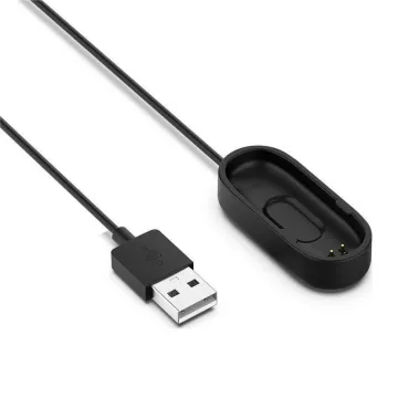 VOLTE-TEL ΚΑΛΩΔΙΟ ΦΟΡΤΙΣΗΣ USB ΓΙΑ XIAOMI WATCH MI BAND 4 1m BLACK
