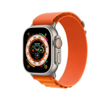 VOLTE-TEL VT105 ΛΟΥΡΑΚΙ ΡΟΛΟΓΙΟΥ ΣΥΜΒΑΤΟ ΜΕ APPLE WATCH 42/44/45/46/49mm ALPINE LOOP ORANGE SIZE L
