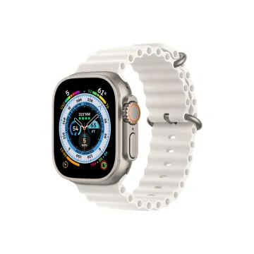 VOLTE-TEL VT107 ΛΟΥΡΑΚΙ ΡΟΛΟΓΙΟΥ ΣΥΜΒΑΤΟ ΜΕ APPLE WATCH 42/44/45/46/49mm OCEAN BAND LOOP WHITE