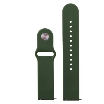 VOLTE-TEL VT111 ΛΟΥΡΑΚΙ ΡΟΛΟΓΙΟΥ ΣΙΛΙΚΟΝΗΣ UNIVERSAL 22mm DARK GREEN