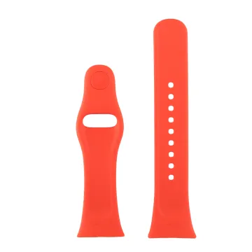 VOLTE-TEL VT142 ΛΟΥΡΑΚΙ ΡΟΛΟΓΙΟΥ ΣΙΛΙΚΟΝΗΣ XIAOMI REDMI WATCH 3 ORANGE