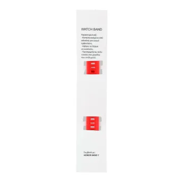 VOLTE-TEL ΛΟΥΡΑΚΙ ΣΙΛΙΚΟΝΗΣ HUAWEI HONOR BAND 7 RED