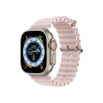 VOLTE-TEL VT107 ΛΟΥΡΑΚΙ ΡΟΛΟΓΙΟΥ ΣΥΜΒΑΤΟ ΜΕ APPLE WATCH 38/40/41/42mm OCEAN BAND LOOP LIGHT PINK