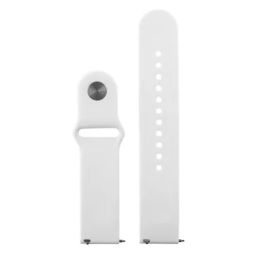 VOLTE-TEL VT111 ΛΟΥΡΑΚΙ ΡΟΛΟΓΙΟΥ ΣΙΛΙΚΟΝΗΣ UNIVERSAL 22mm WHITE