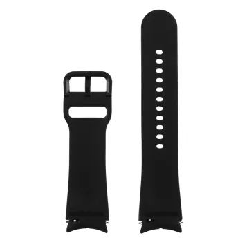 VOLTE-TEL VT114 ΛΟΥΡΑΚΙ ΡΟΛΟΓΙΟΥ ΣΙΛΙΚΟΝΗΣ SAMSUNG WATCH 6/6 CLASSIC/5/5 PRO/4/4 CLASSIC/3 BLACK