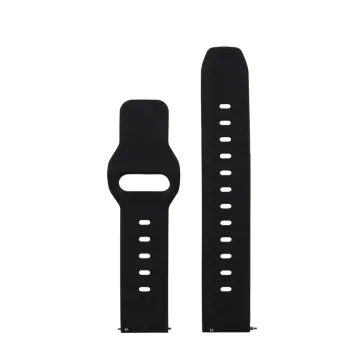 VOLTE-TEL VT116 ΛΟΥΡΑΚΙ ΡΟΛΟΓΙΟΥ ΣΙΛΙΚΟΝΗΣ RUGGED SPORT UNIVERSAL 20mm (SAMSUNG WATCH 6/5/4) BLACK