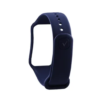VOLTE-TEL VT126 ΛΟΥΡΑΚΙ ΡΟΛΟΓΙΟΥ ΣΙΛΙΚΟΝΗΣ XIAOMI REDMI SMART BAND 2/SMART BAND 8 ACTIVE DARK BLUE