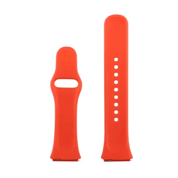 VOLTE-TEL VT128 ΛΟΥΡΑΚΙ ΡΟΛΟΓΙΟΥ ΣΙΛΙΚΟΝΗΣ XIAOMI REDMI WATCH 3 ACTIVE ORANGE
