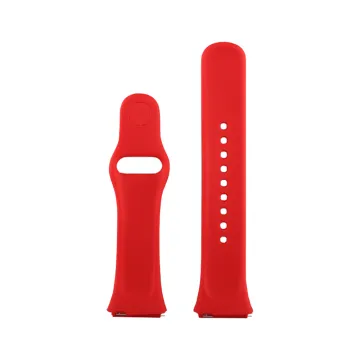 VOLTE-TEL VT128 ΛΟΥΡΑΚΙ ΡΟΛΟΓΙΟΥ ΣΙΛΙΚΟΝΗΣ XIAOMI REDMI WATCH 3 ACTIVE RED