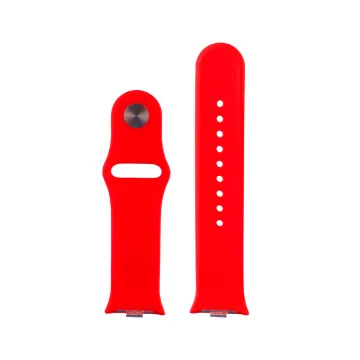 VOLTE-TEL VT150 ΛΟΥΡΑΚΙ ΡΟΛΟΓΙΟΥ ΣΙΛΙΚΟΝΗΣ XIAOMI REDMI WATCH 4/WATCH 5/SMART BAND 8 PRO/SMART BAND 9 PRO RED