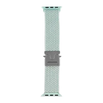 VOLTE-TEL VT144 ΛΟΥΡΑΚΙ ΡΟΛΟΓΙΟΥ ΣΥΜΒΑΤΟ ΜΕ APPLE WATCH 42/44/45/46/49mm BRAIDED PARACHUTE BUCKLE BLUE-WHITE