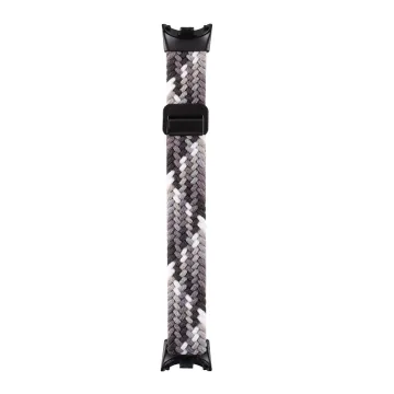 VOLTE-TEL VT148 ΛΟΥΡΑΚΙ ΡΟΛΟΓΙΟΥ XIAOMI SMART BAND 8/ 9/ 10 BRAIDED MAGNETIC BUCKLE BLACK-WHITE