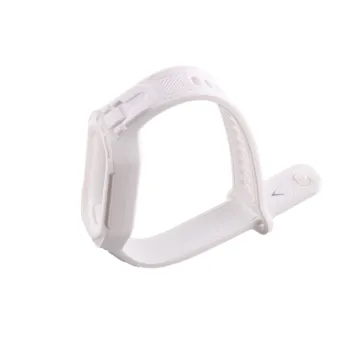 VOLTE-TEL VT153 ΛΟΥΡΑΚΙ ΡΟΛΟΓΙΟΥ ΣΙΛΙΚΟΝΗΣ CONJOINED XIAOMI SMART BAND 5/BAND 6/BAND 7/ BAND 8/ BAND 9/BAND 10 WHITE