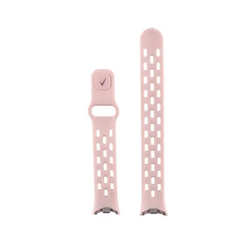 VOLTE-TEL VT154 ΛΟΥΡΑΚΙ ΡΟΛΟΓΙΟΥ ΣΙΛΙΚΟΝΗΣ XIAOMI SMART BAND 8/SMART BAND 9/SMART BAND 10 PINK