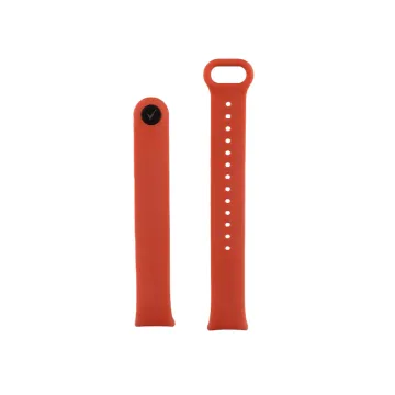 VOLTE-TEL VT152 ΛΟΥΡΑΚΙ ΡΟΛΟΓΙΟΥ ΣΙΛΙΚΟΝΗΣ XIAOMI SMART BAND 8/SMART BAND 9/SMART BAND 10 ORANGE